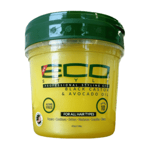 EcoStyler Styling Gel Black Castor & Avocado Oil