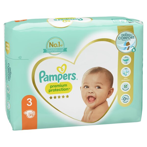 Lauw beddengoed op vakantie Pampers Premium Protection New Baby Size 2 Mini 3
